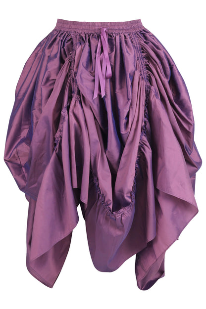 Haileigh Rococo Lilac Taffeta Bustle Skirt