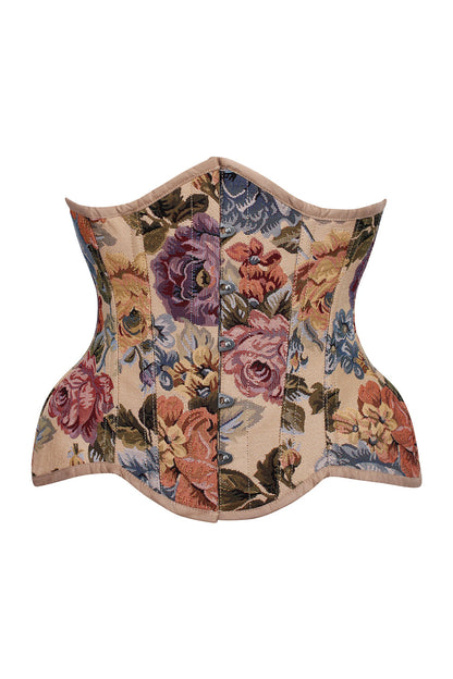 Steele Brocade Curvy Corset
