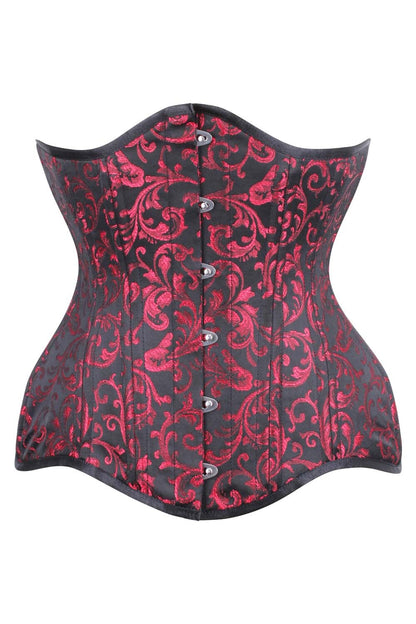 Malani Brocade Underbust Waist Trainer Corset