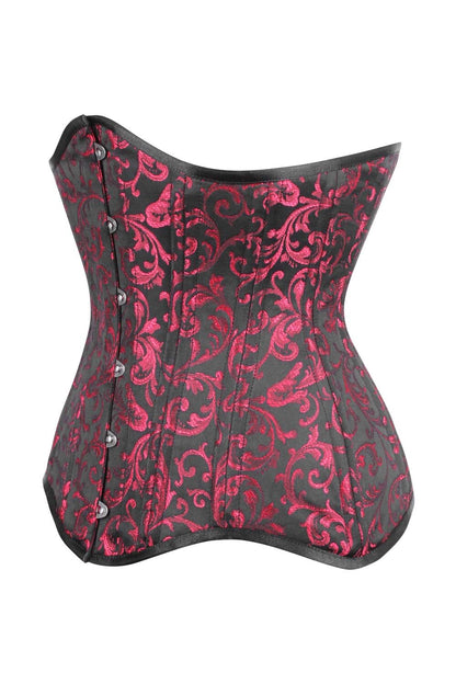 Malani Brocade Underbust Waist Trainer Corset