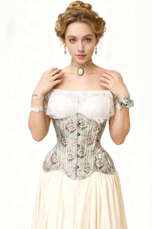Amalia Victorian Inspired Curvy Waist Training Corset