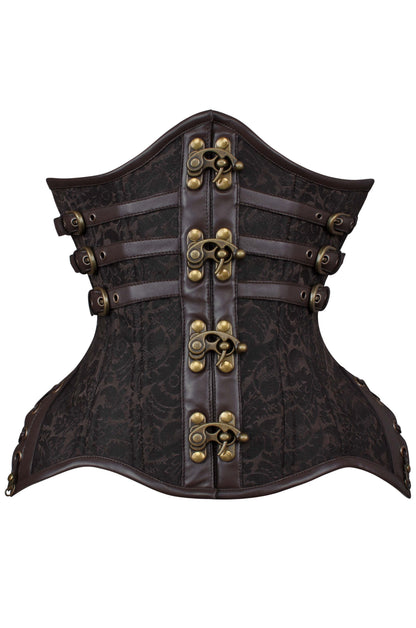 Leyla Curvy Waist Trainer in Clasp Opening