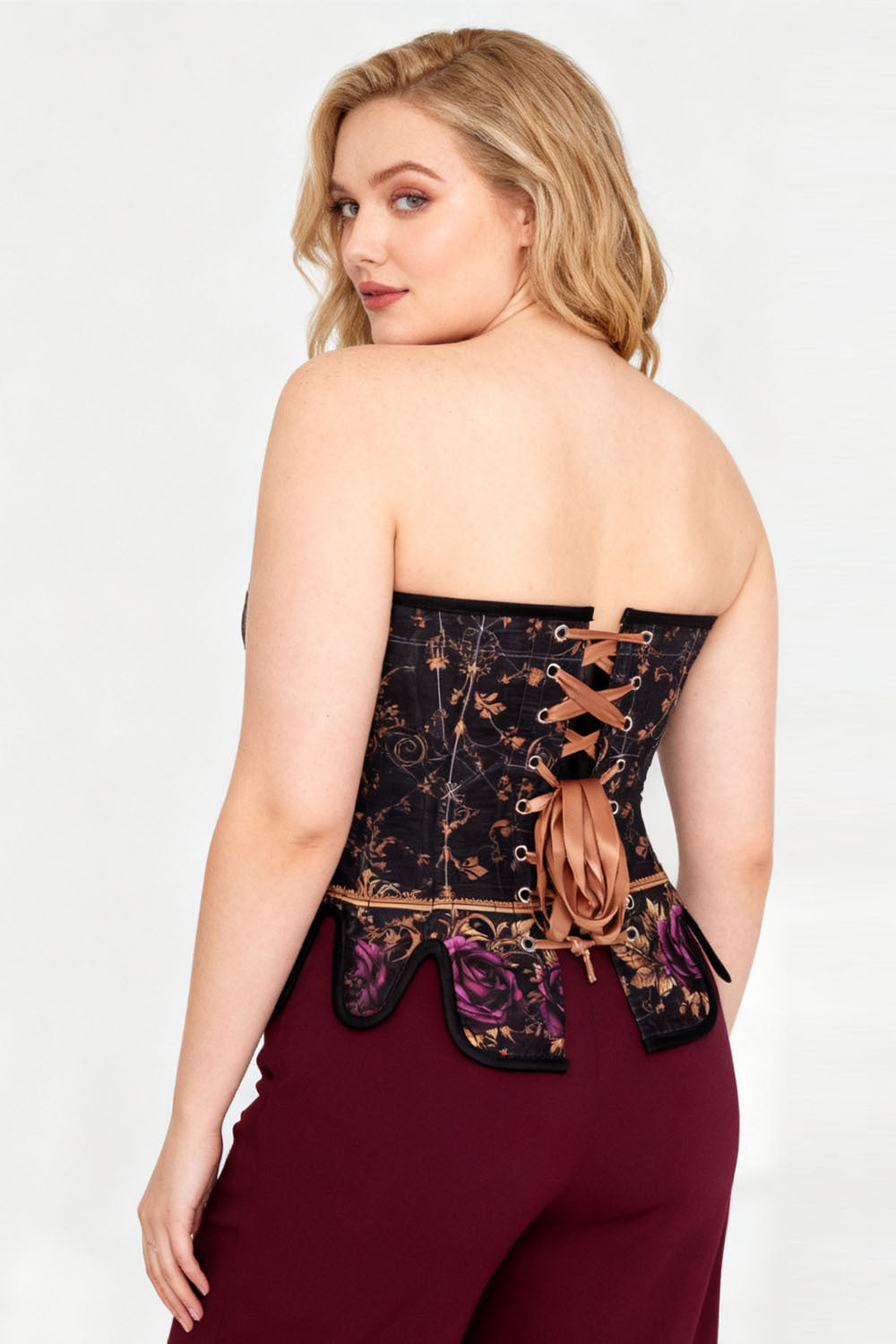 Teina Metallic Foil Luxe Fusion Corset