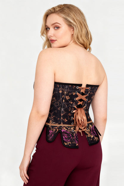 Teina Metallic Foil Luxe Fusion Corset