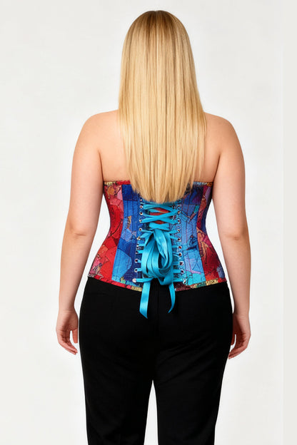 Stained Glass Anslea Underbust Corset