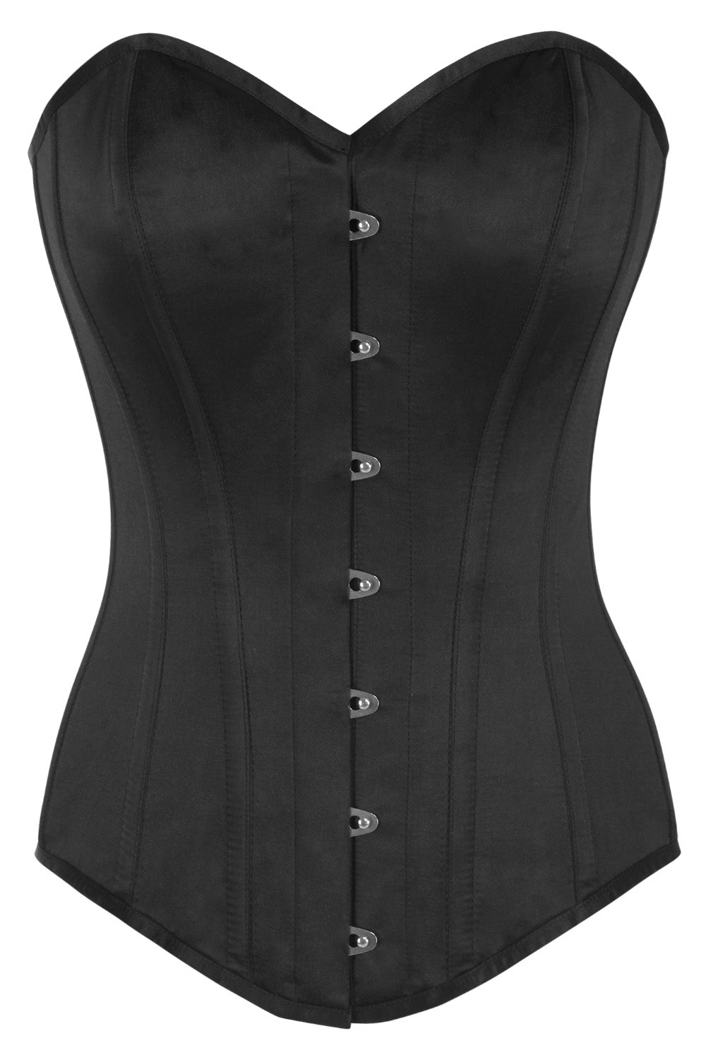 Valerie Midnight Black Overbust Corset