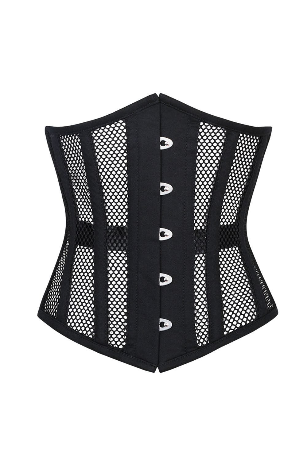 Midnight Black Hetty Underbust Corset