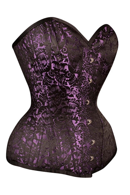 Purple Jewelyn Waist Training Corset