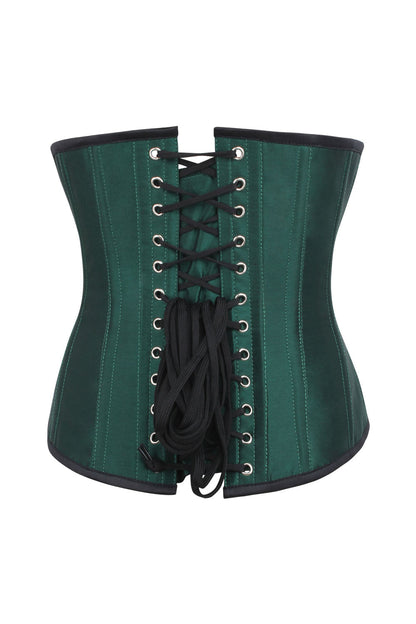 Emerald Hetty Underbust Taffeta Corset