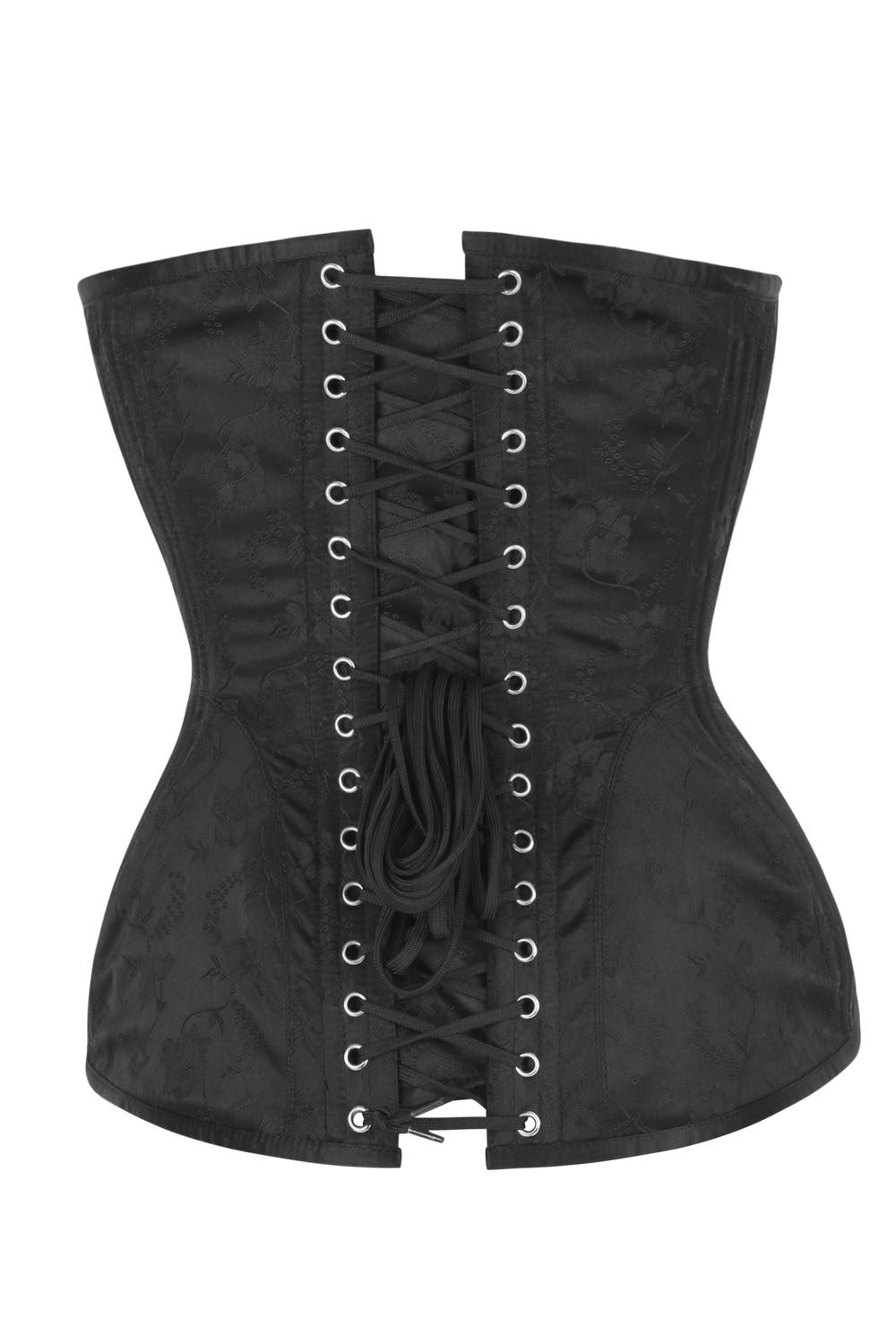 Midnight Black Novalee Overbust Corset