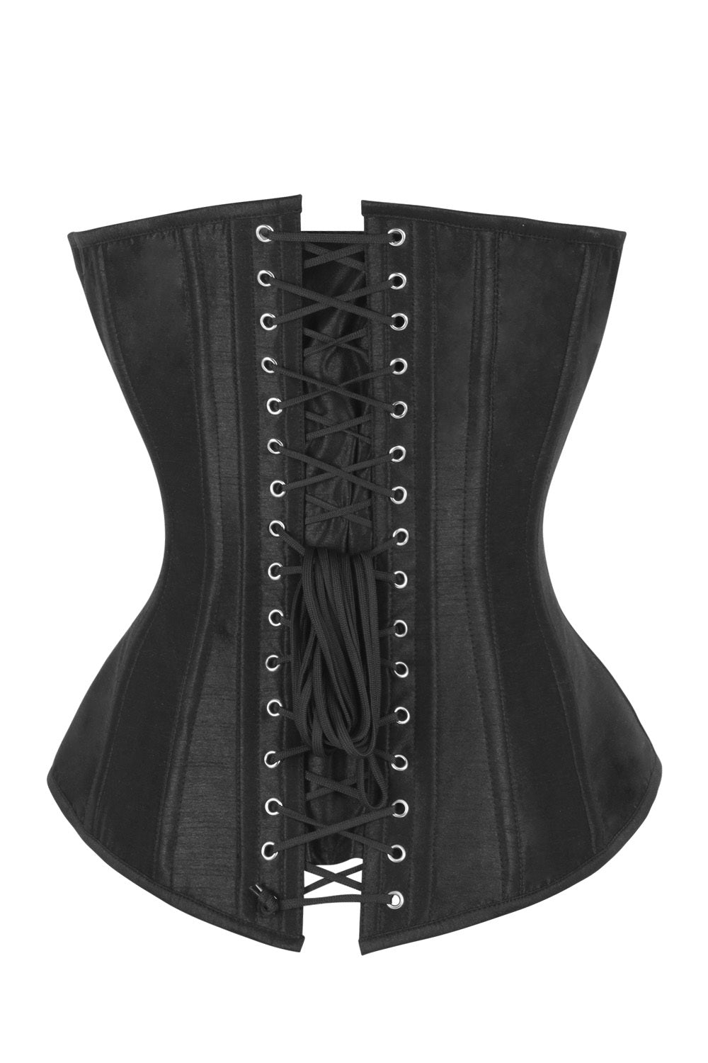 Midnight Black Navya Gothic Overbust Corset