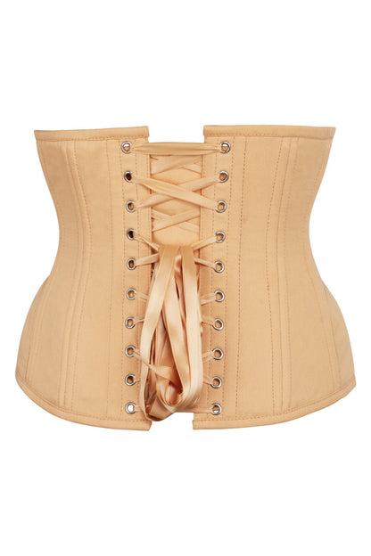 Nude Shanika Waist Training Corset with Curved Hem