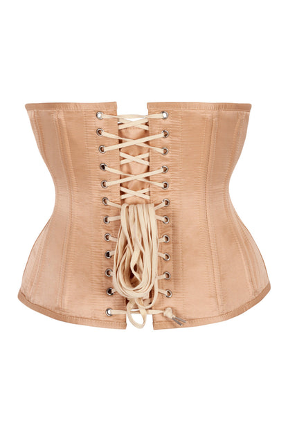 Nude Dannee Waist Training Steel Boned Corset