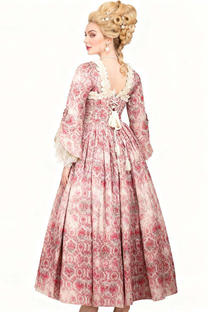 Dusty Rose Immortelle Rococo Corset Dress