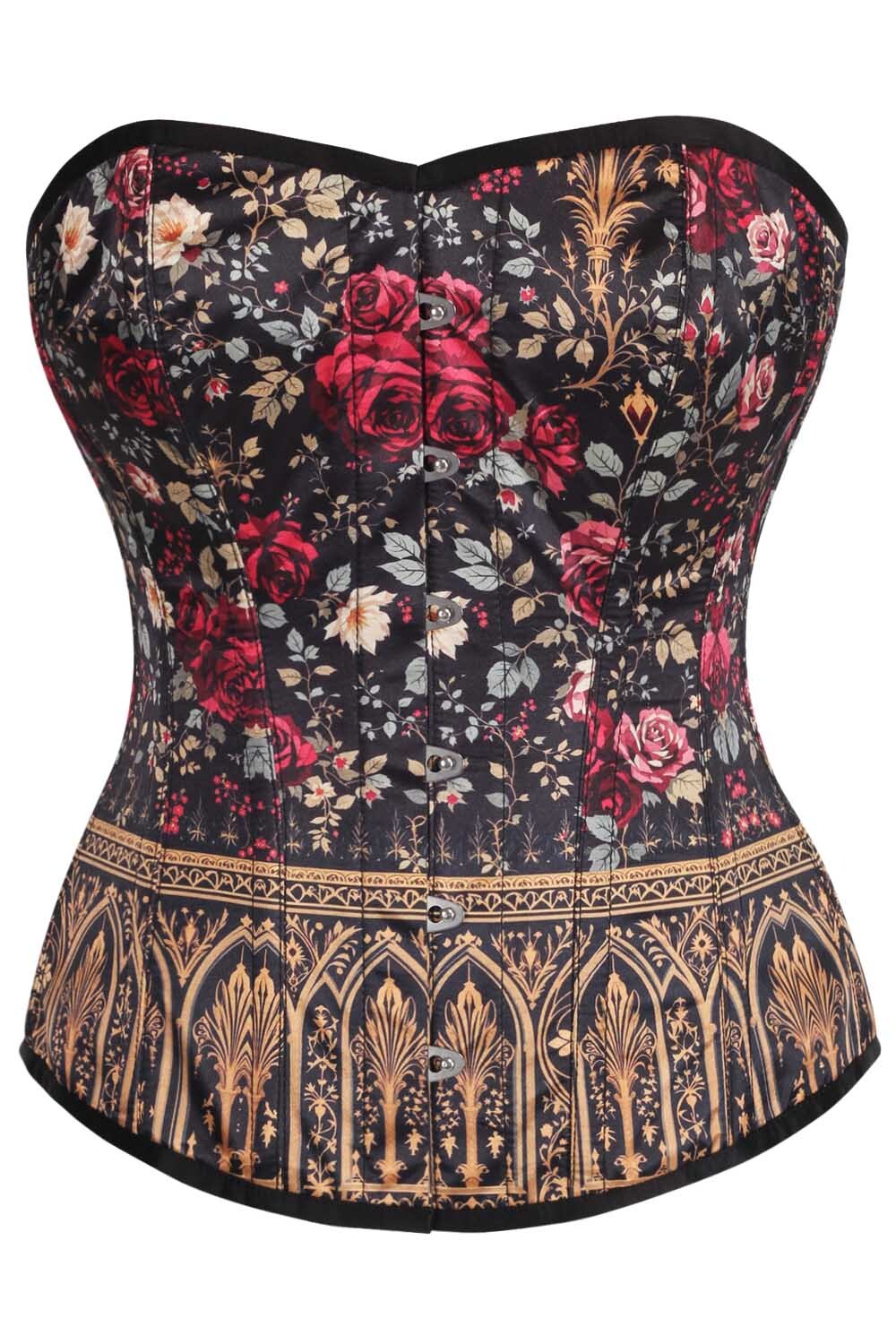 Marylea Floral Overbust Corset
