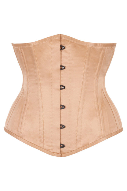 Nude Dannee Waist Training Steel Boned Corset
