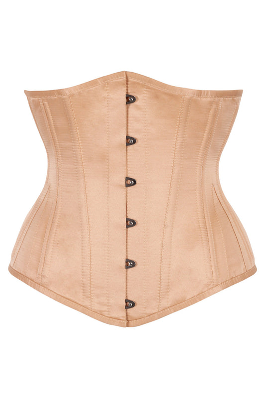 Nude Dannee Waist Training Steel Boned Corset