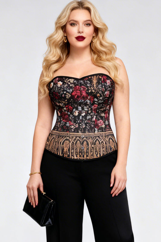 Marylea Floral Overbust Corset