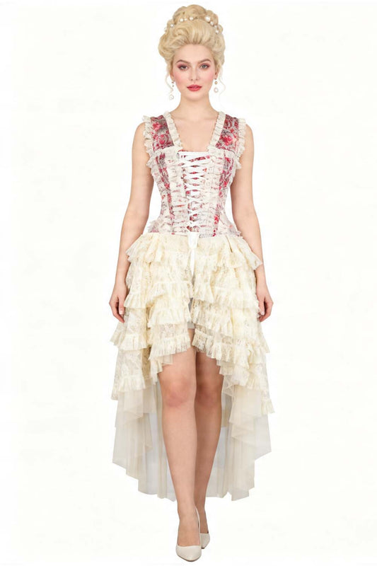 Blush Rose Anastasia Rococo Taffeta Corset Dress