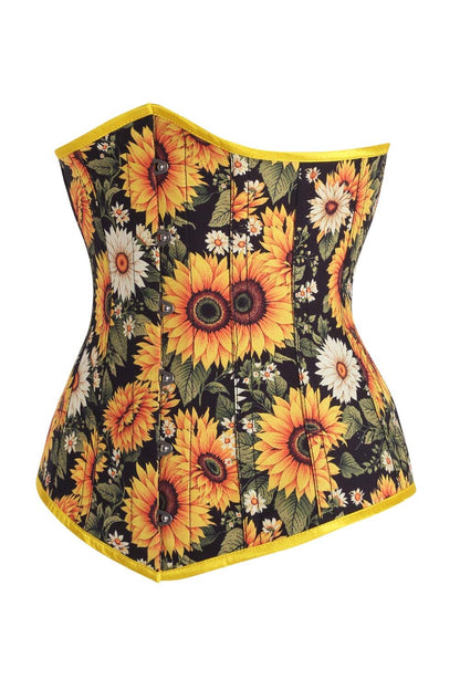 Golden Sunflower Amaia Underbust Corset