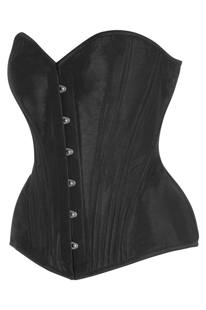 Midnight Black Novalee Overbust Gothic Corset