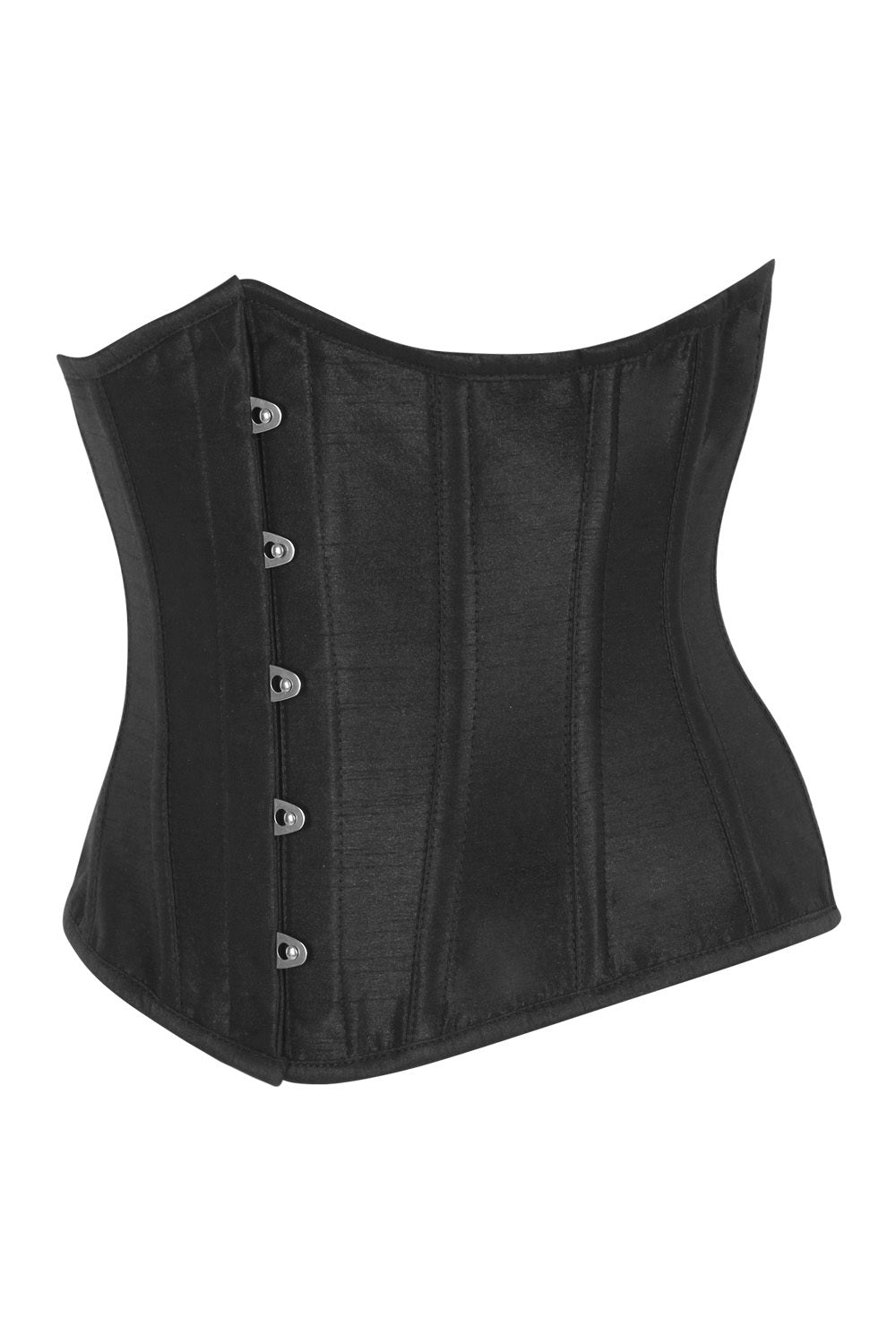 Yasmine Midnight Black Gothic Underbust Corset