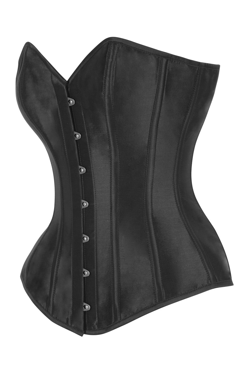 Midnight Black Navya Gothic Overbust Corset