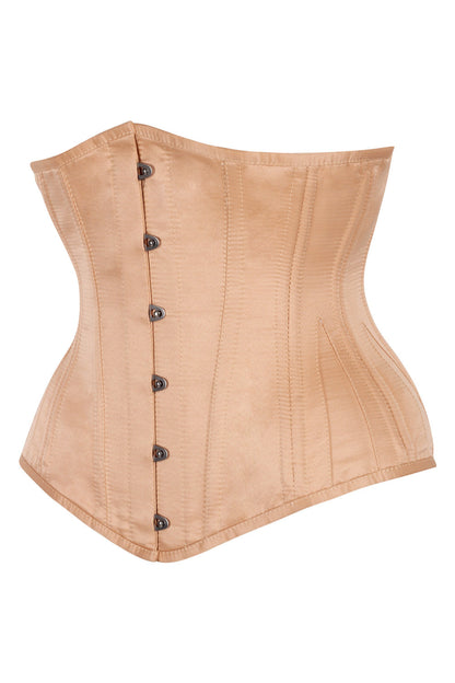 Nude Dannee Waist Training Steel Boned Corset
