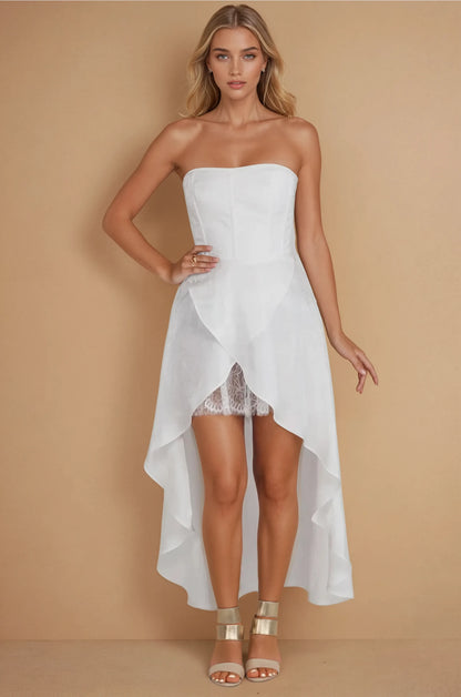 Terree White Corset Dress