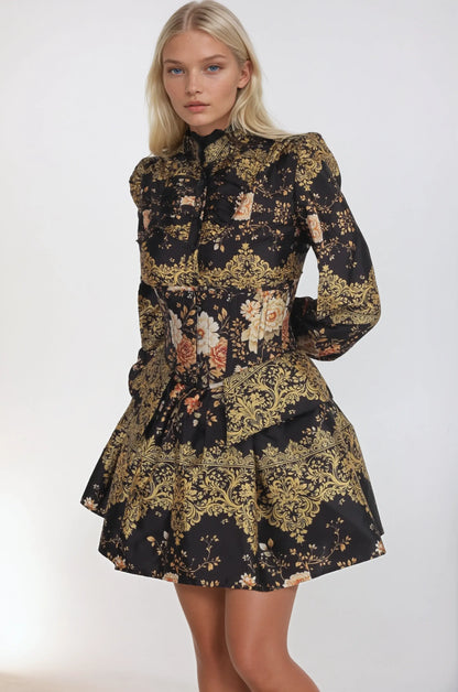 Arleene Gilded Botanica Costume Set