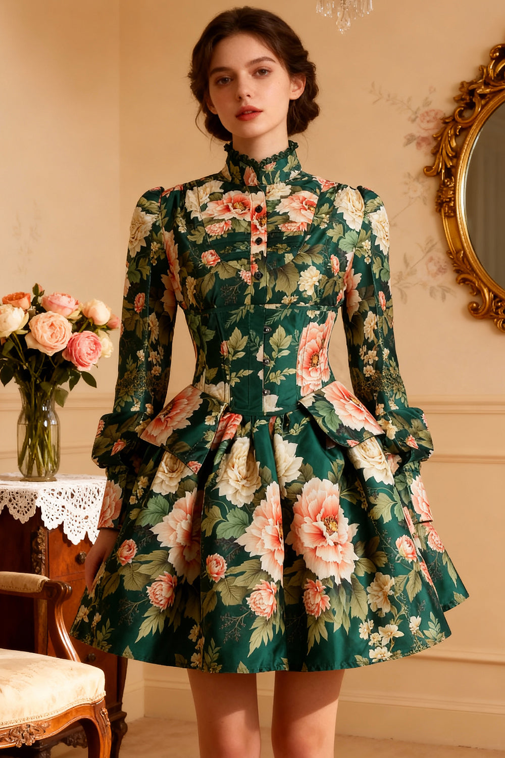 Jorene Emerald Opulence Costume Set