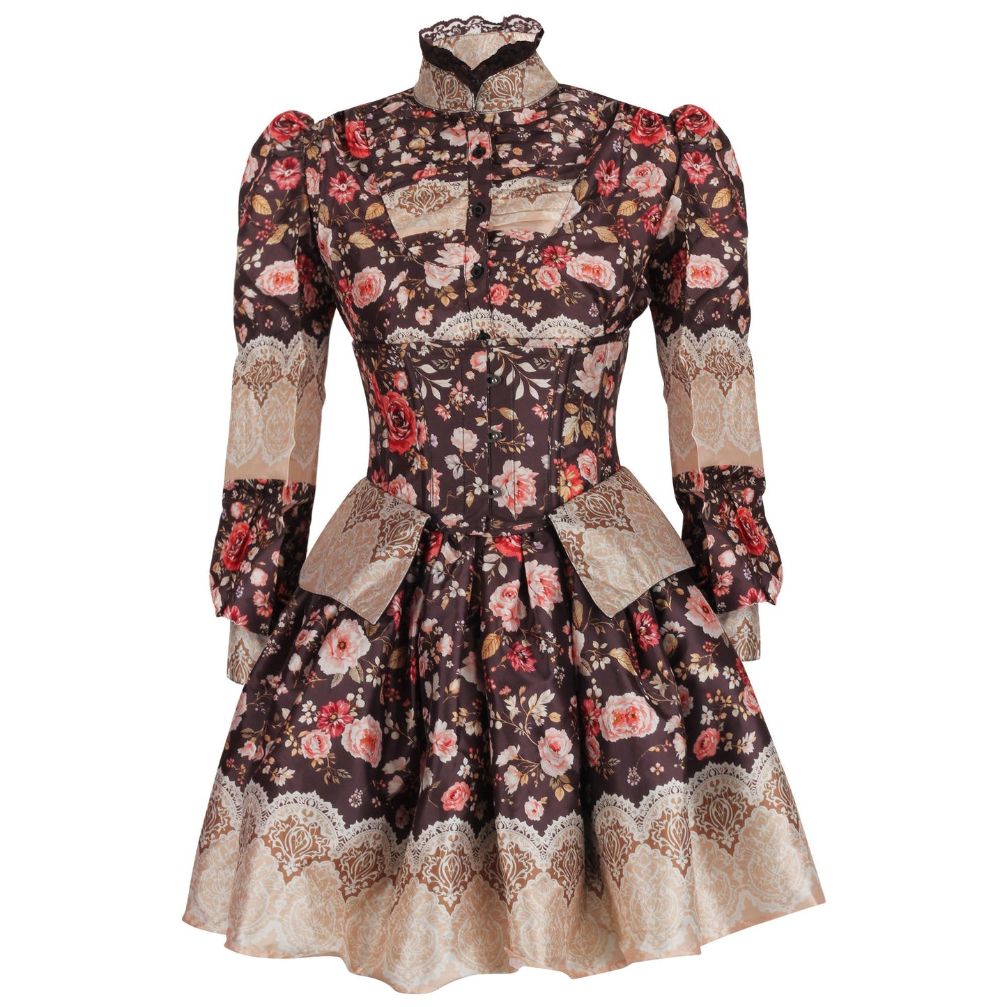 Chellsie Victorian Rose Lace Costume Set