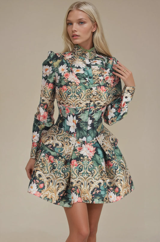 Charmisa Lotus Empire Rococo Costume Set