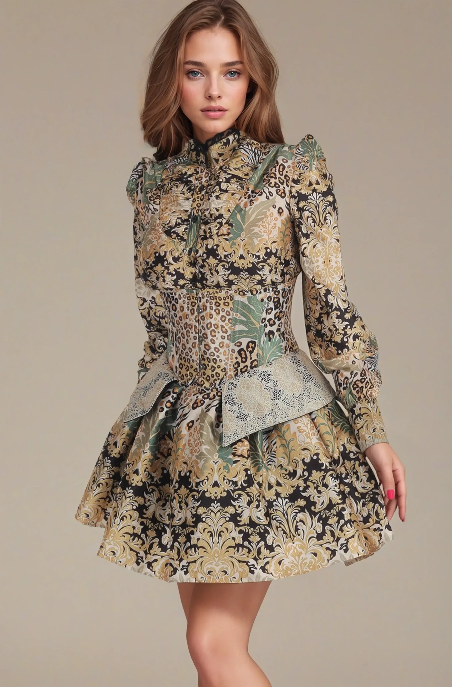 Blithe Baroque Wildscape Underbust Corset