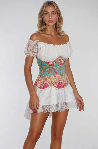 Roseanna Victorian Flutter Curvy Corset