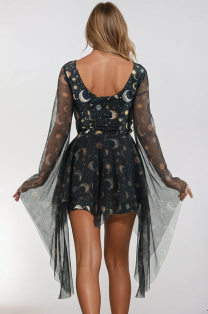 Faithe Celestial Print Dress