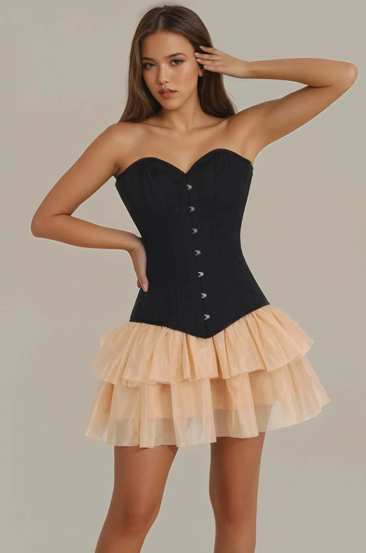 Steel corset bones