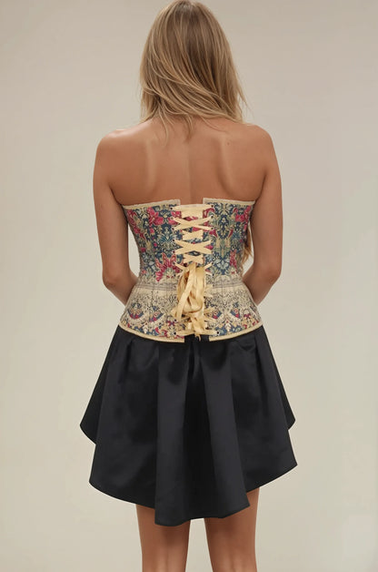 Janaya Victorian Satin Corset