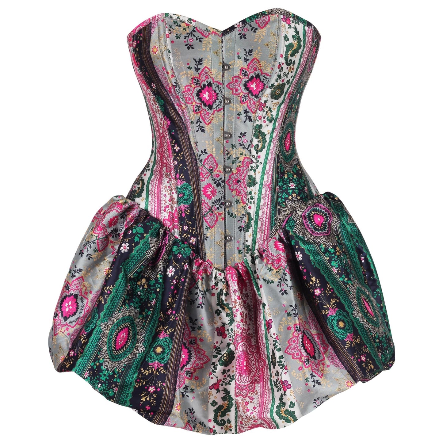 Maxine Lace Ensemble Corset Dress
