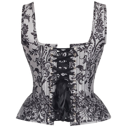 Chelsie Midnight Lace Tapestry Corset