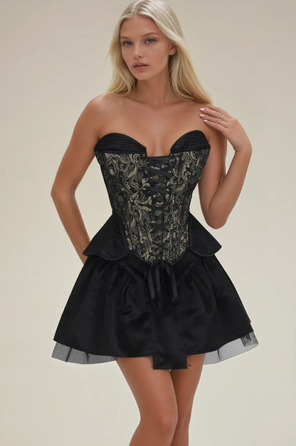Latreece Brocade Overbust Corset