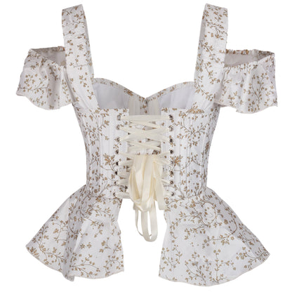 Kimberlye Ivory Vine lan Edition Corset