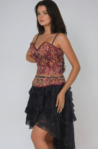 Arwen Opulent Baroque Reversible Corset