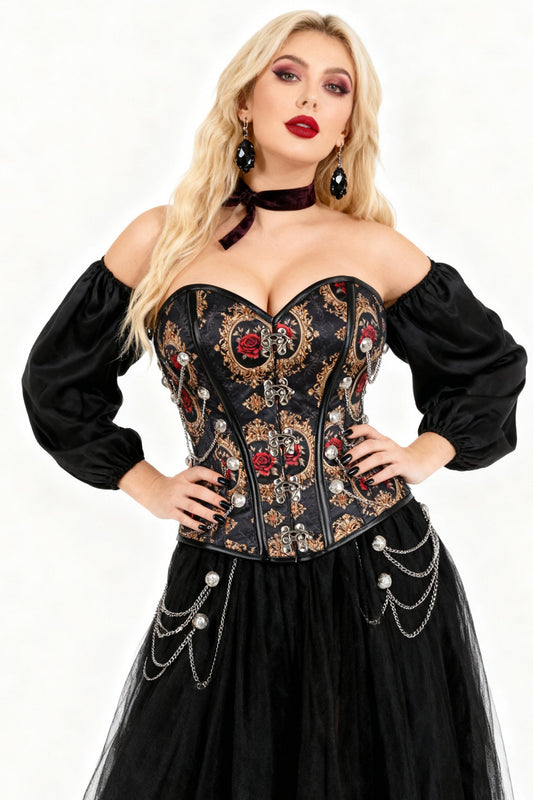 Baylor Steampunk Overbust Corset