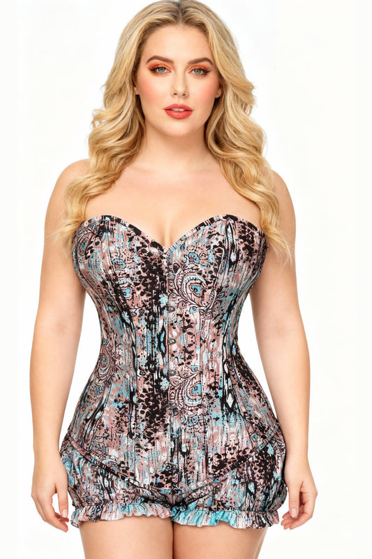 Owen Steel Boned Overbust Corset