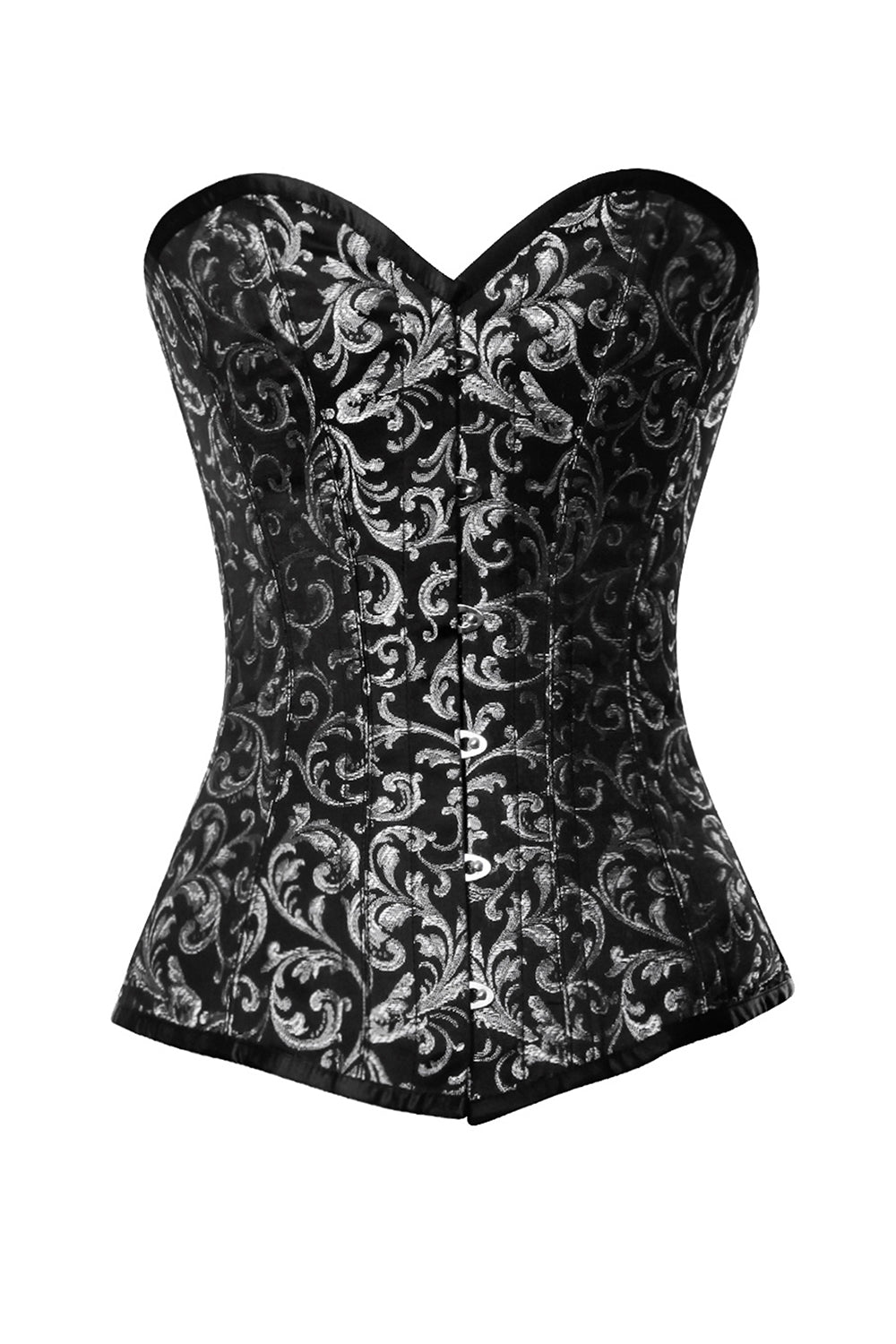 Jordan Cotton Lined Brocade Corset