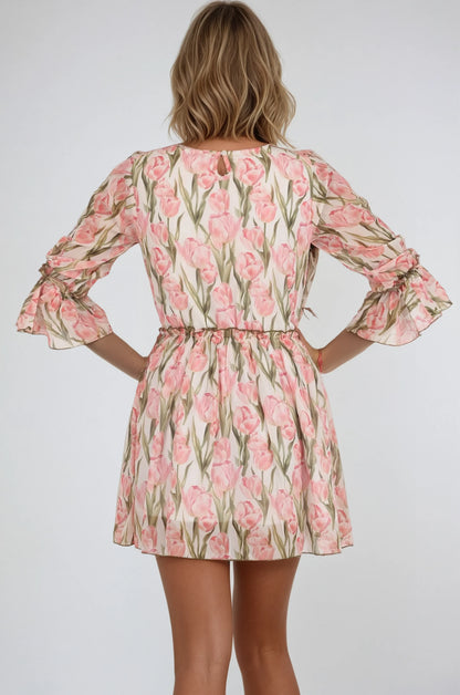 Merlin Boat Neck Dress