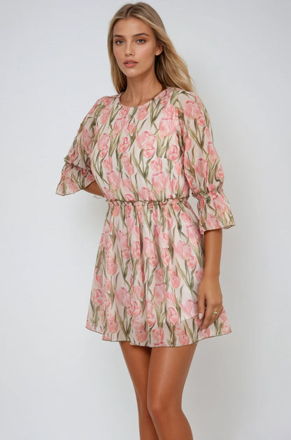 Merlin Boat Neck Dress