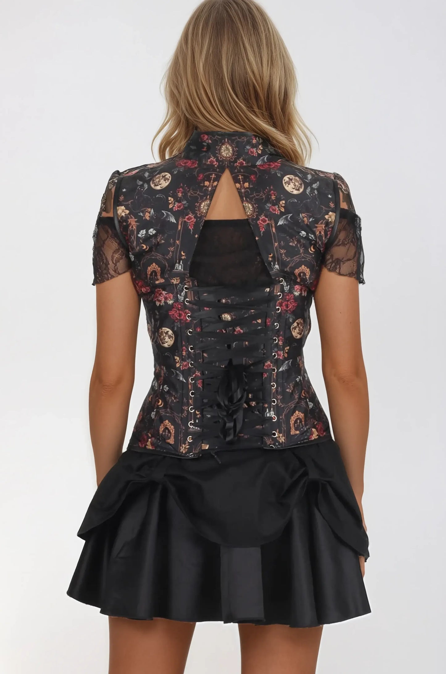 Chesni Gothic Moonlit Underbust Corset
