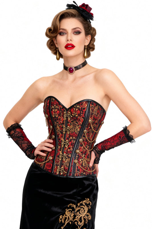 Raiden Blood Rose Baroque Corset